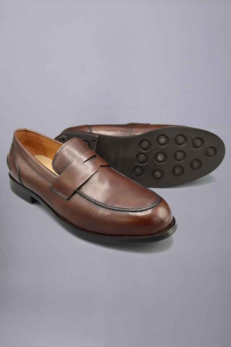 Freddy Penny Loafer Brown Cutler & Co